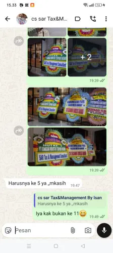 Testimonial Papan Bunga pondokpanjang