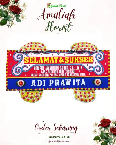 Karangan Bunga Ucapan Selamat pondokpanjang